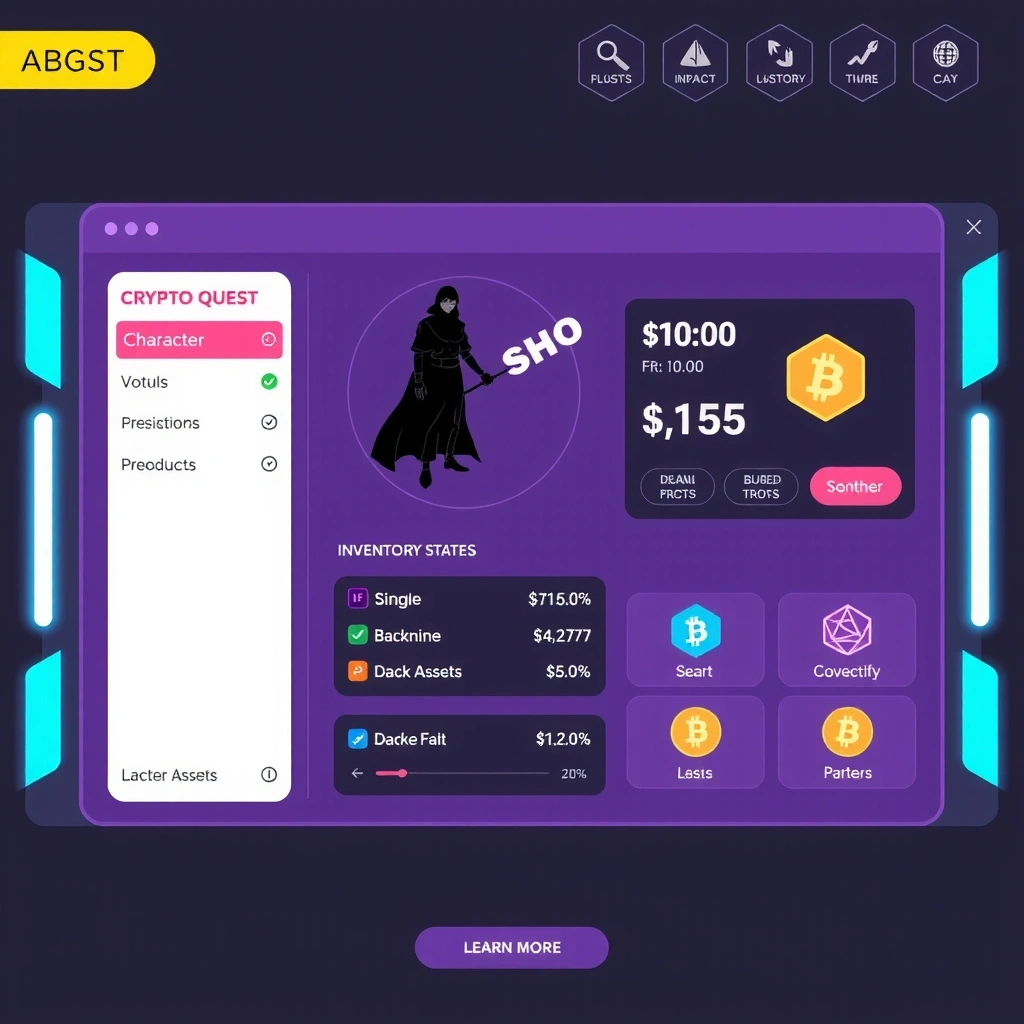 Crypto Quest detailed view